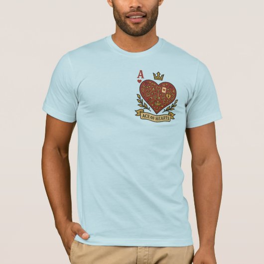 Ace of Hearts T-shirt (Voorkant)
