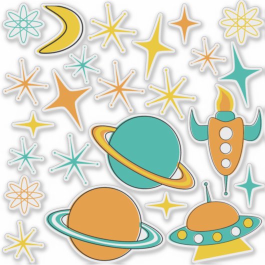 Ace of Space range sheet Sticker (Voorkant)