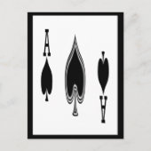 Ace of Spades Briefkaart (Voorkant)