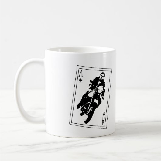 Ace of Spades Cafe Racer Koffiemok (Links)