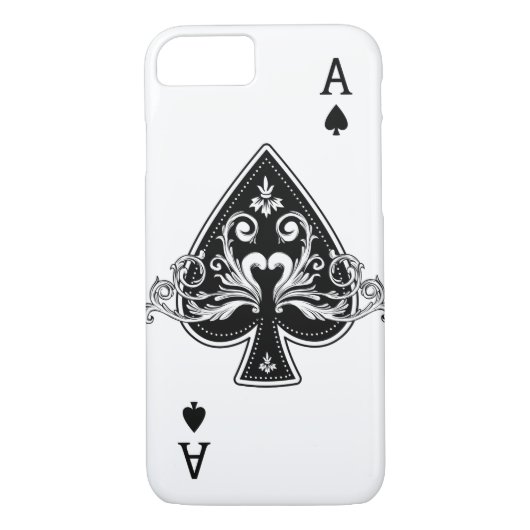Ace of Spades Case-Mate iPhone Case (Achterkant)