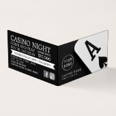 Ace of Spades, Casino Manager Gedetailleerd Visitekaartje (Buitenkant)
