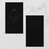 Ace of Spades Casino Poker Card Pplay Visitekaartje (Voorkant / Achterkant)