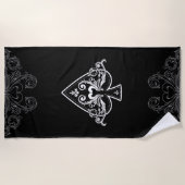 Ace of Spades Casino Strandlaken (Voorkant)