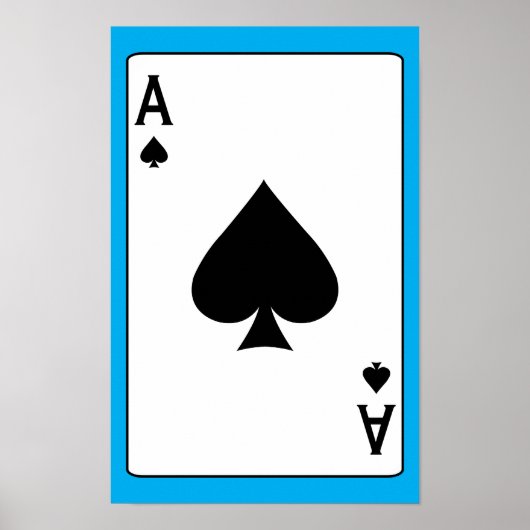 Ace of Spades Cool Poster (Voorkant)