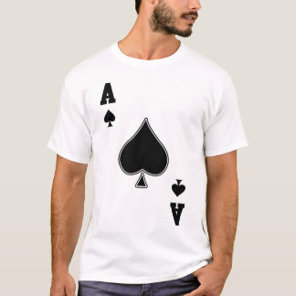 Ace of Spades  Cotton Poly Blend Apparel Fo T-shirt