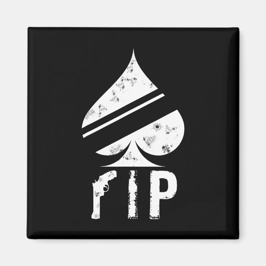 Ace of Spades Grappige Video Game Player Magneet (Voorkant)