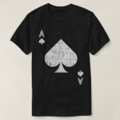 Ace of Spades Halloween Costume  T-shirt (Design voorkant)