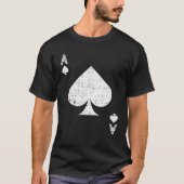 Ace of Spades Halloween Costume T-shirt (Voorkant)