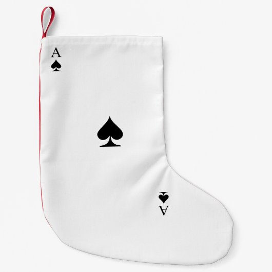 Ace of Spades Kleine Kerstsok (Voorkant)