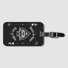 Ace of Spades Luggage Tag Bagagelabel