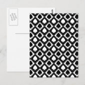 Ace of Spades Motif Briefkaart (Voorkant / Achterkant)