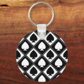 Ace of Spades Motif Sleutelhanger (Voorkant)