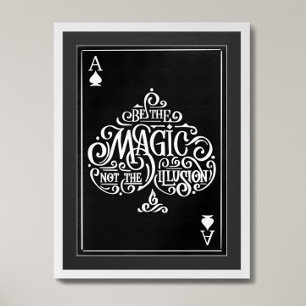 Ace of Spades Motivatie Typografie citaat Poster