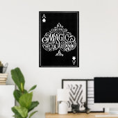 Ace of Spades Motivatie Typografie citaat Poster (Thuiskantoor)