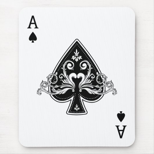 Ace of Spades mousepad Muismat (Voorkant)