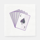 Ace of Spades Napkins Servet (Voorkant)