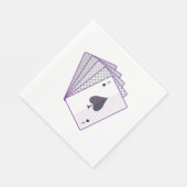 Ace of Spades Napkins Servet (Hoek)