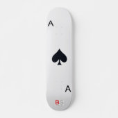 Ace of Spades Persoonlijk Skateboard (Voorkant)