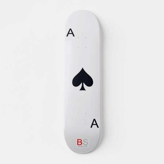 Ace of Spades Persoonlijk Skateboard (Voorkant)