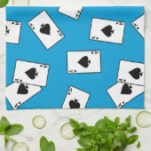 Ace of Spades Poker Blackjack Casino Theedoek (Gevouwen)