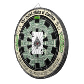Ace of Spades Poker Room Dartbord (Voorkant Rechts)