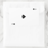 Ace of Spades Rechthoekige Sticker (Tas)