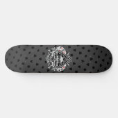 Ace of Spades Skulls die kaarten spelen Gambler Persoonlijk Skateboard (Horizontaal)