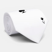 Ace of Spades Stropdas (Opgerold)