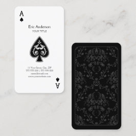 Ace of Spades visitekaartje