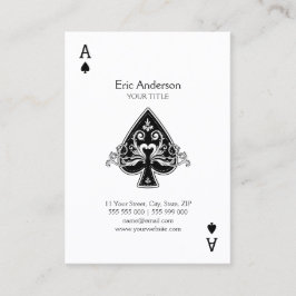 Ace of Spades Visitekaartje