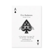 Ace of Spades Visitekaartje