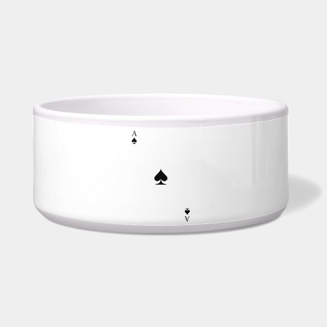 Ace of Spades Voerbakje (Voorkant)