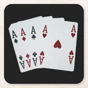 Ace-Onderzetters Kartonnen Onderzetters