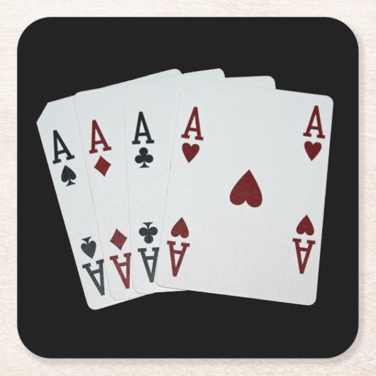 Ace-Onderzetters Kartonnen Onderzetters (Voorkant)