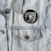 Ace Pin Black Ronde Button 5,7 Cm (In situ)