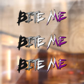 Ace Pride Bijt Me Raamsticker (Vel 2)