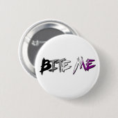 Ace Pride Bite Me Ronde Button 5,7 Cm (Voorkant /achterkant)