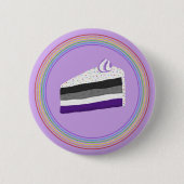 Ace Pride Cake Ronde Button 5,7 Cm (Voorkant)
