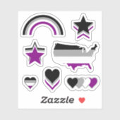 Ace Pride Design I Sticker (Vel)