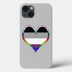 Ace Pride Heart Hoesje-Mate iPhone Case