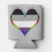 Ace Pride Heart Koelbox Blikjeskoeler (Achterkant)