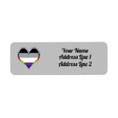 Ace Pride Heart Label (Voorkant)