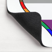 Ace Pride Heart Muismat (Hoek)