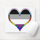 Ace Pride Heart Muismat (Met muis)