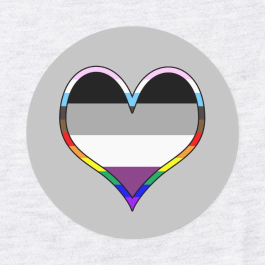 Ace Pride Labels (Design 1)