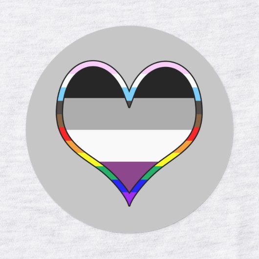 Ace Pride Labels (Design 2)