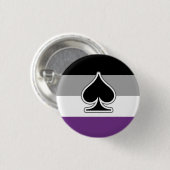 Ace Pride Ronde Button 3,2 Cm (Voorkant /achterkant)