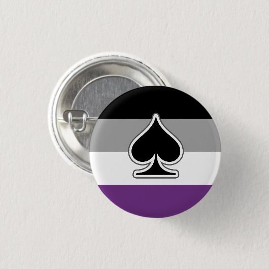 Ace Pride Ronde Button 3,2 Cm (Voorkant /achterkant)
