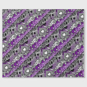 Ace Pride Squiggle Cadeaupapier (Vlak)